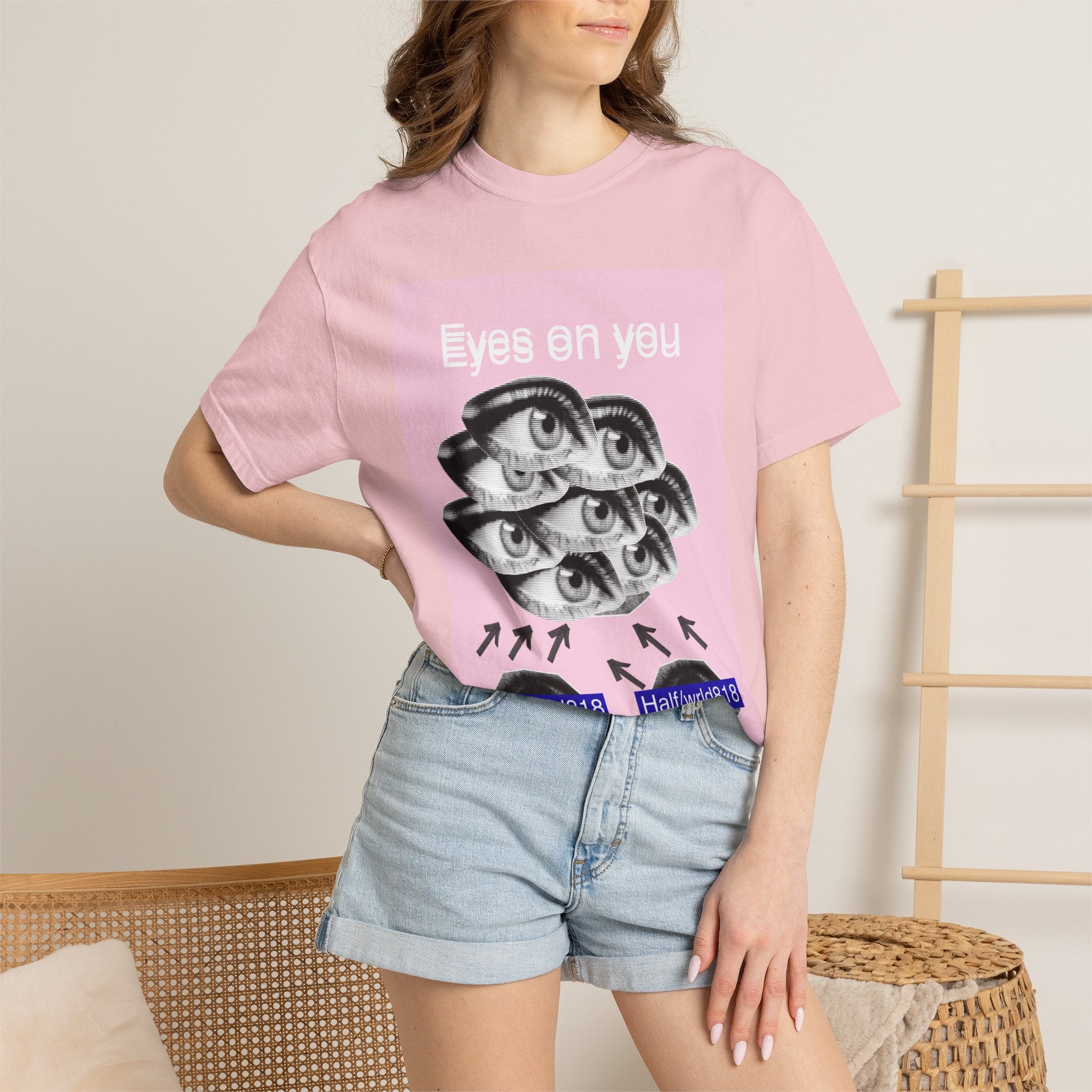 T-shirt — "Eyes on You" Vintage Eye Graphic Tee