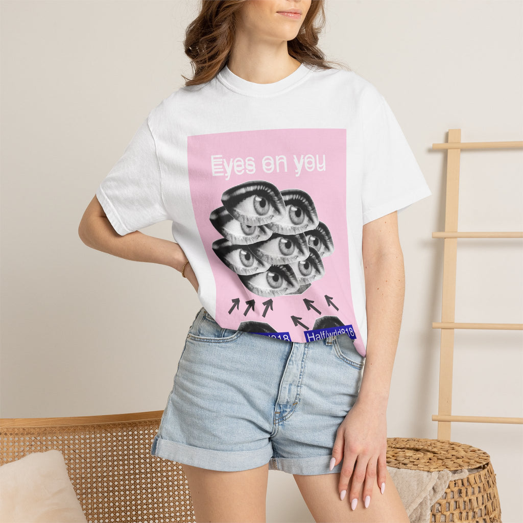 T-shirt — "Eyes on You" Vintage Eye Graphic Tee